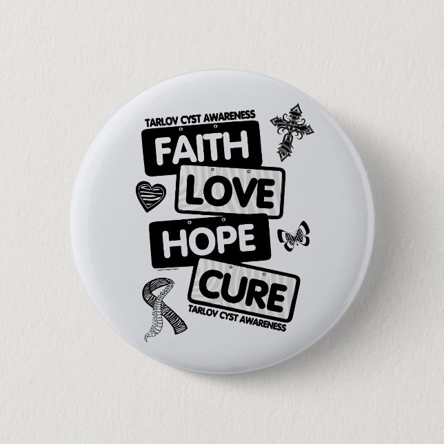 License Tallrikar...Tarlov Cyst Knapp (Framsida)