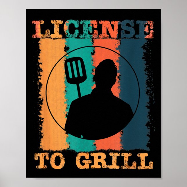 License To Grill Bbq Master  Poster (Framsidan)