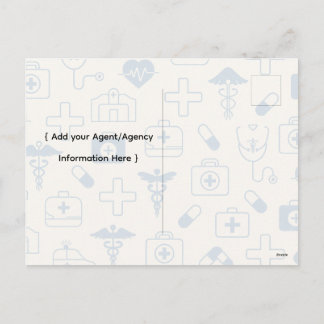 Licensed Insurance Agent Marketing Postcard – 2026 Helg Vykort