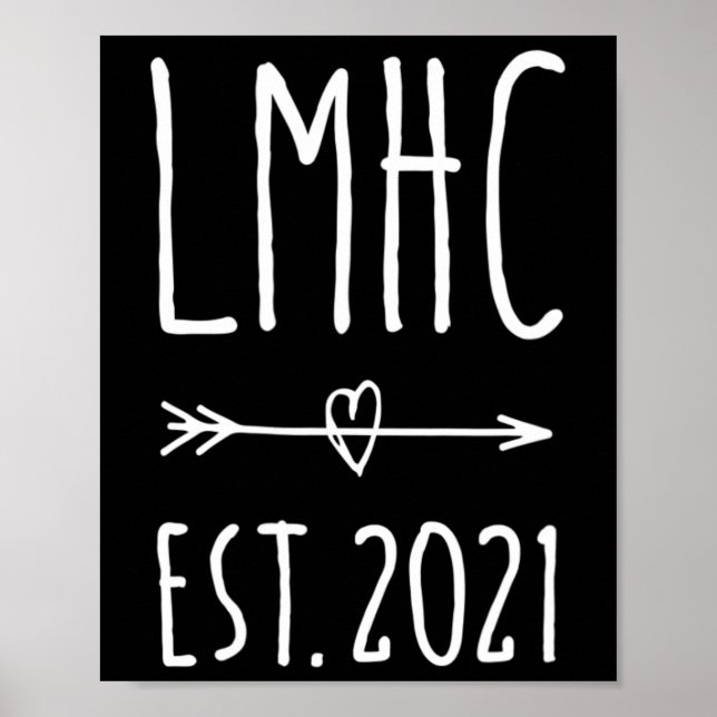 Licensed Mental Health Counselor 2024 Studenten G Poster (Framsidan)