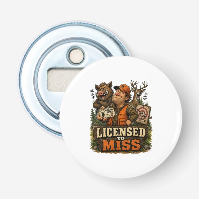 Licensed To Miss Flasköppnare (Framsidan)