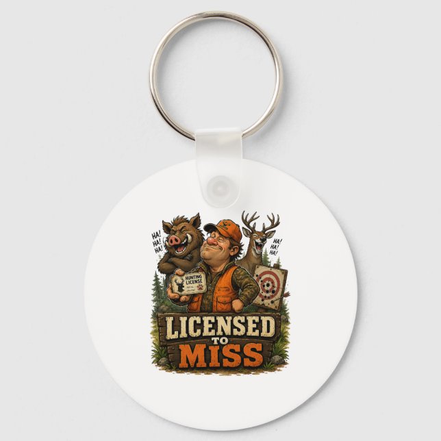 Licensed To Miss Nyckelring (Framsida)