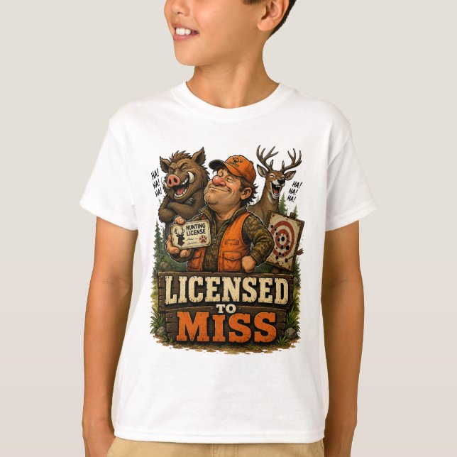 Licensed To Miss T Shirt (Framsida)