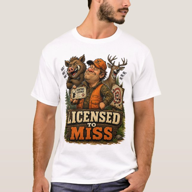 Licensed To Miss T Shirt (Framsida)