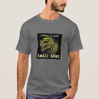 Licensera för att bära t-shirt