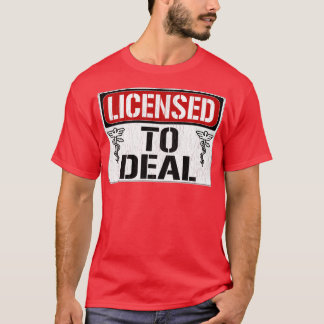 Licensierad för att handla apotek 1 t shirt