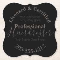 licensierad Hairdresser Advertising HAMbWG Underlä