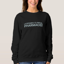 Licensierad Klinisk Apotekare Modern Design T Shirt