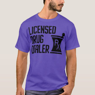 Licensierad läkemedelshandlare Funny Pharmacist 12 T Shirt