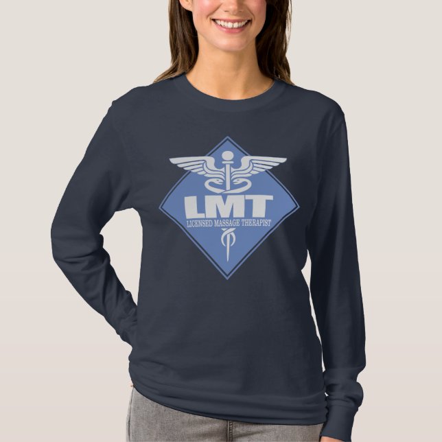 Licensierad massageterapi tee shirt (Framsida)
