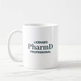 Licensierad PharmD-professionell Personlig Kaffemugg