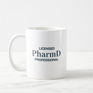 Licensierad PharmD-professionell Personlig Kaffemugg