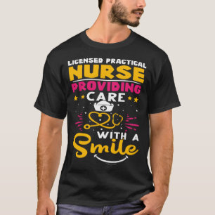 Licensierad praktisk sjuksköterskevård med en SMI T Shirt