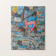 Licensplaceringslager Front Jigszle Puzzle