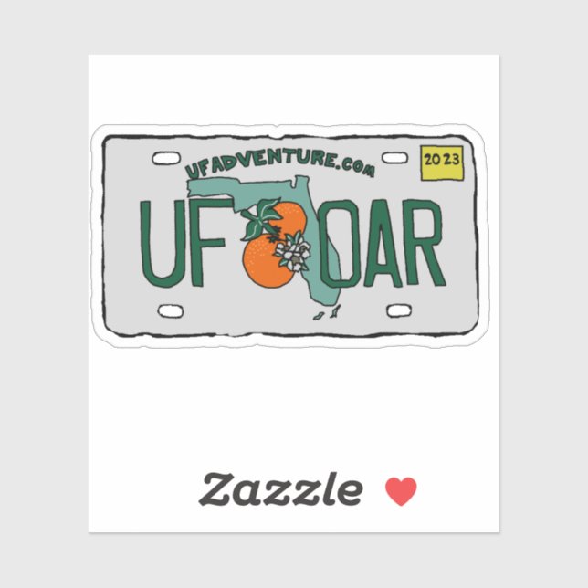 Licensplattetikett Klistermärken (Ark)