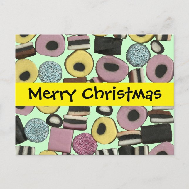 Licenssortiment - vykort för jul (Framsida)