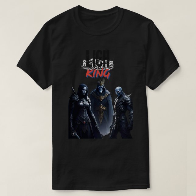 lich kung t shirt (Design framsida)