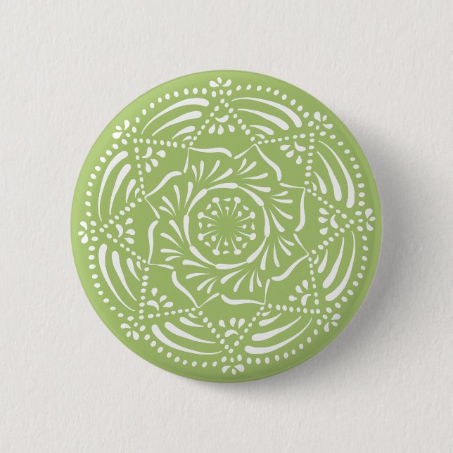 Lichen Mandala Knapp (Framsida)