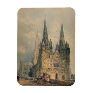 Lichfield domkyrka, Staffordshire, 1794 (w/c över Magnet