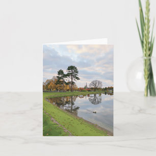 Lichfield Stowe Pool välkomstkort Kort