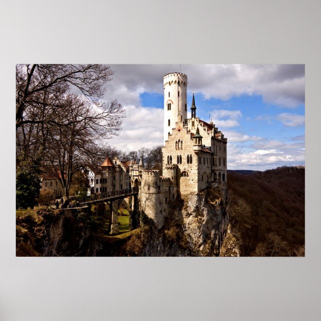 Lichtenstein Castle Schloss Lichtenstein Poster (Framsidan)