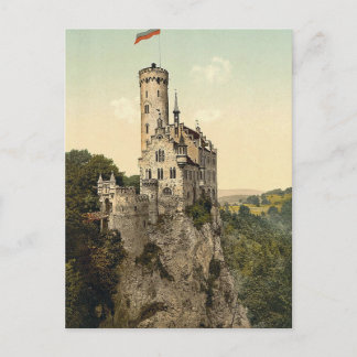 Lichtenstein Castle Wurtemburg, Tyskland Vykort