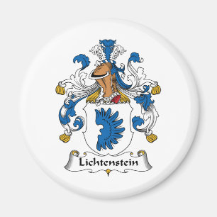 Lichtenstein familjvapensköld magnet