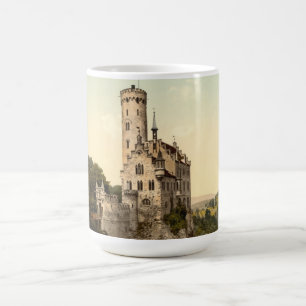 Lichtenstein slottvykort kaffemugg