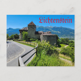 Lichtenstein - Vaduz Castle Helg Vykort