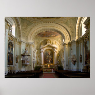 Lichtental Church WiÖsterrike Poster