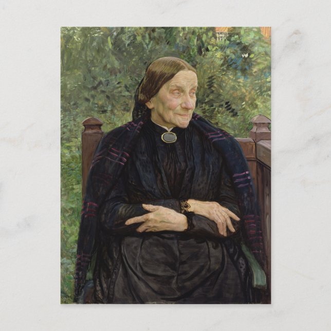 Lichtwark's Mor, 1908 Vykort (Framsida)