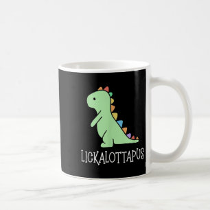 Lickalottapus Funny Lesbisk Lgbtq Pride, Funny Hum Kaffemugg