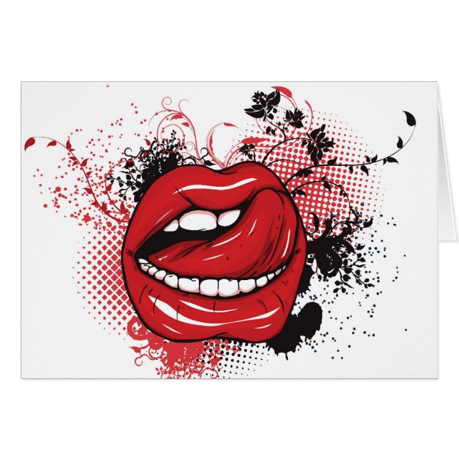 Lickins Bra Hälsningskort (Framsidan Horizontal)