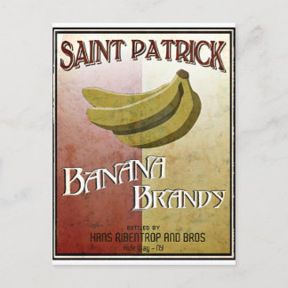 licor de Banana Vykort
