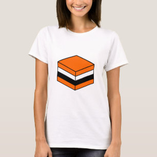 Licorice All Sort - Orange, Vit och Svart T Shirt