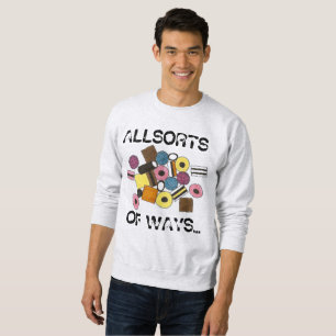 Licorice Allods Ways Candy Sweatshirt