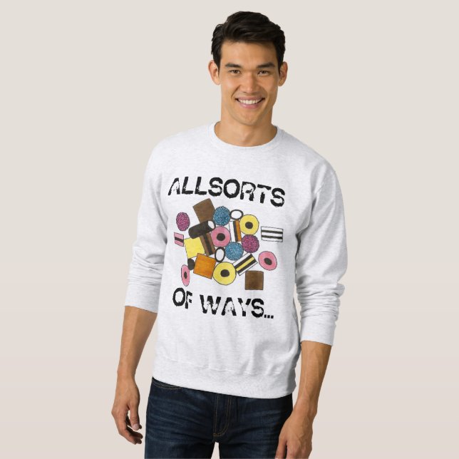 Licorice Allods Ways Candy Sweatshirt (Hel framsida)