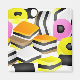 Licorice Allsorts Magnet