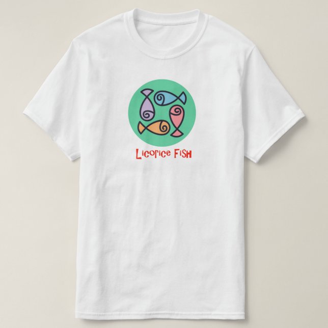 Licorice Fish Logotyp T-Shirt (Design framsida)