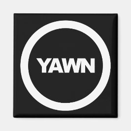 Licorice Yawn Brand Fridge Magnet