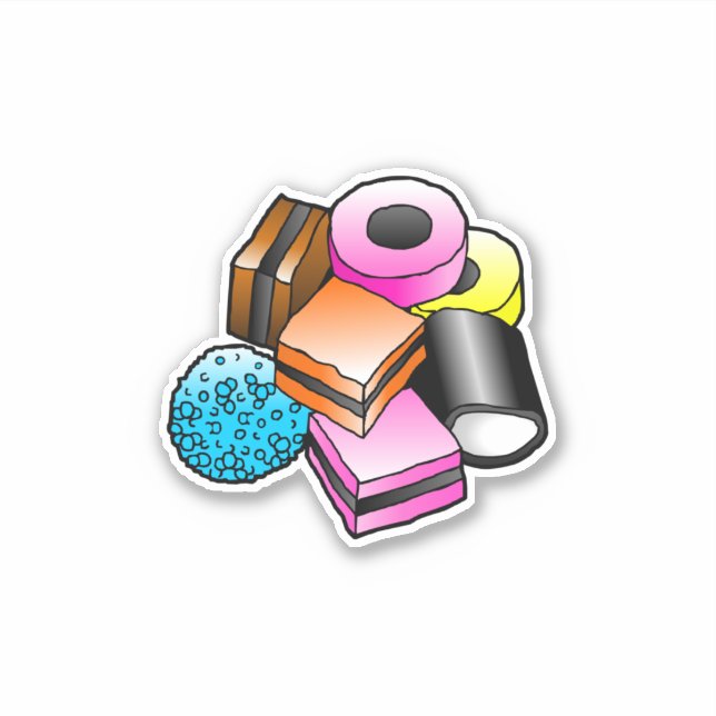 Licoriekonfiguration - etikett (Framsida)