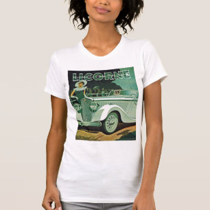 Licorne Automobile Advertisement Tee Shirt