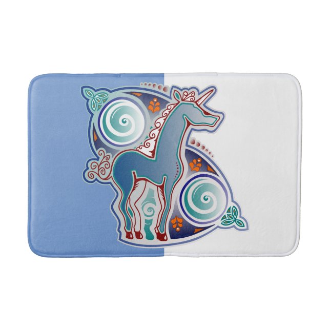Licorne celtique badrumsmatta (Framsidan)