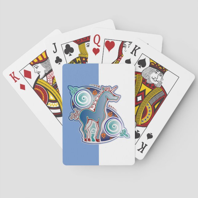 Licorne celtique casinokort (Baksidan)