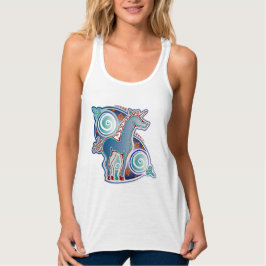 Licorne celtique linne med racerback 