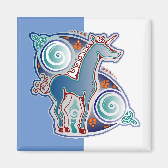 Licorne celtique magnet (Framsidan)