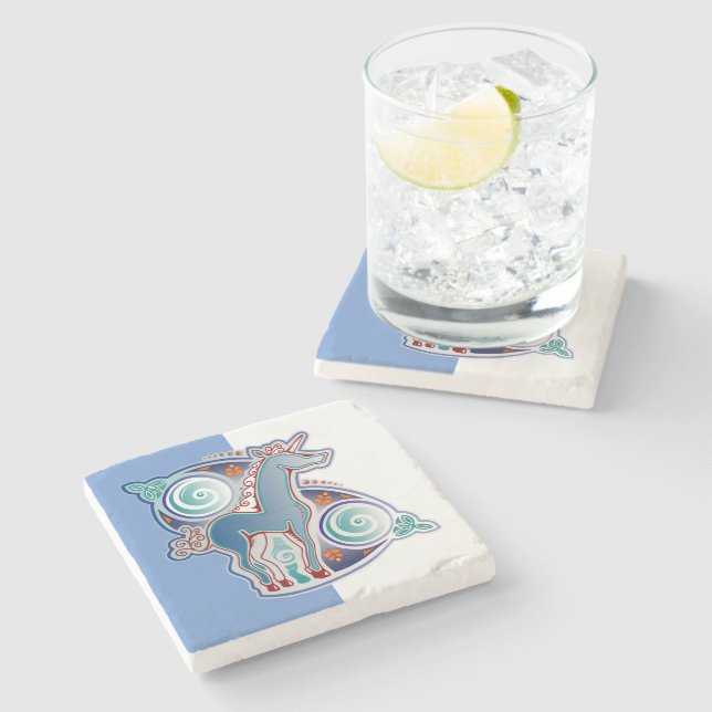 Licorne celtique stenunderlägg (Sidan)