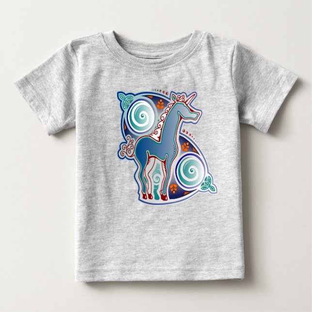 Licorne celtique t shirt (Framsida)