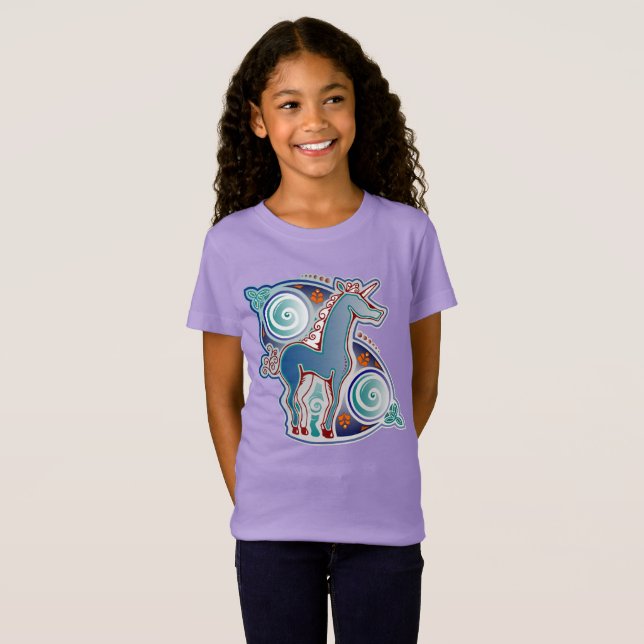 Licorne celtique t shirt (Hel framsida)