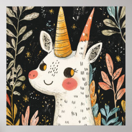 Licorne fantaisiste 🌟🦄 poster
